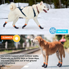 BEAUTYZOO dog socks stretchy cotton blend keeps paws comfortable during play