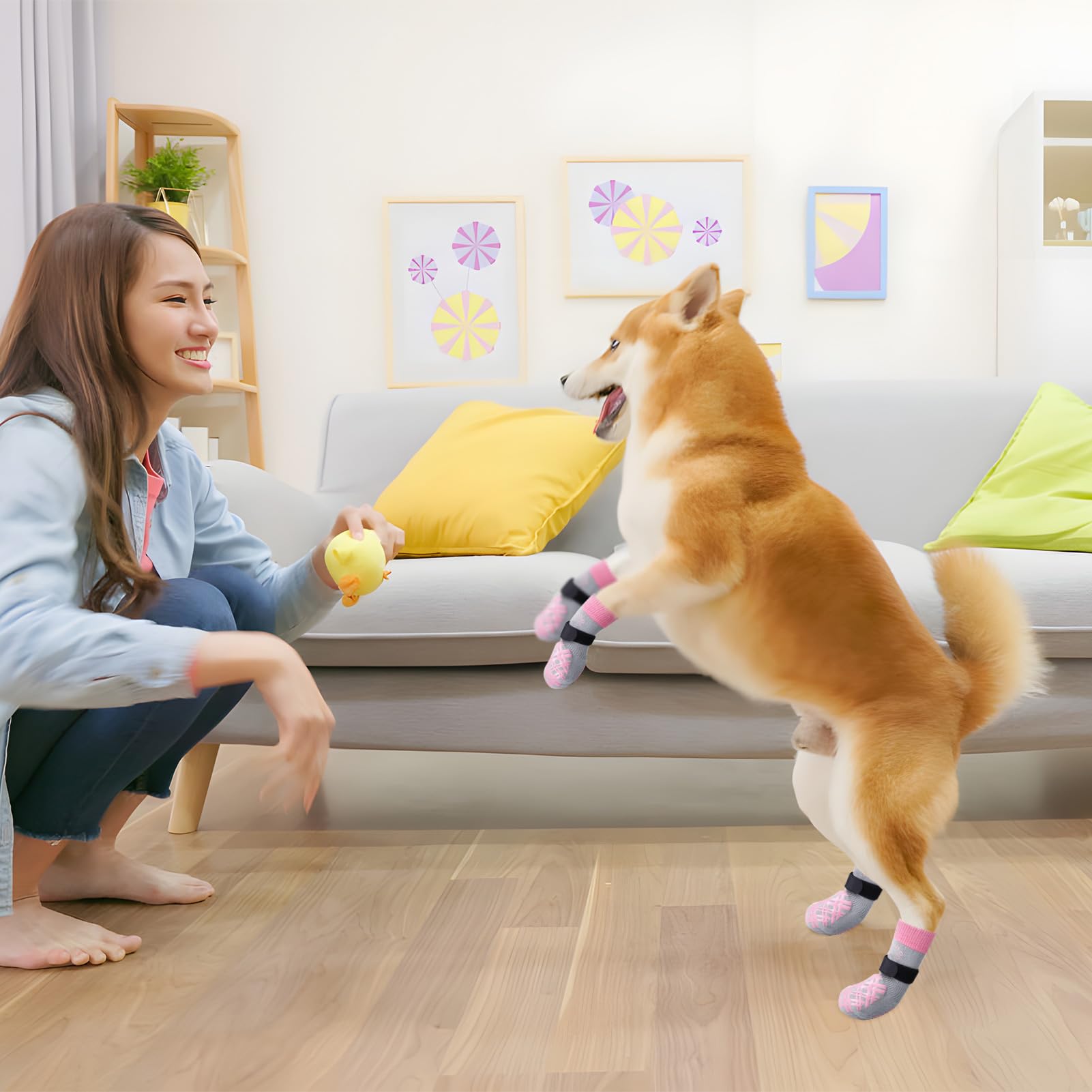 BEAUTYZOO Dog Socks Stylish and practical dog accessory for everyday wear.
