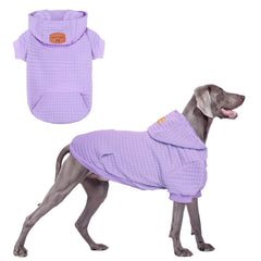 BEAUTYZOO dog sweater extralarge hoodie keeps large dogs warm during outdoor walks.