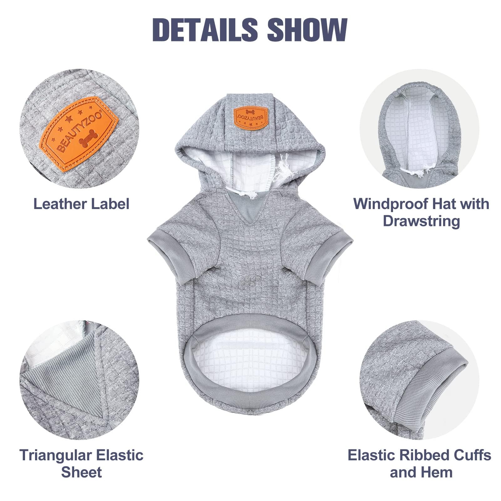 BEAUTYZOO XXXL easy-care-wash dog sweater stays shapely after gentle machine washing.