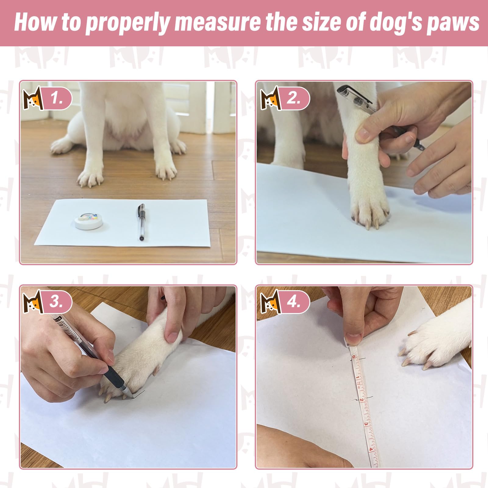 BEAUTYZOO elastic breathable material keeps paws comfortable on extended wear.