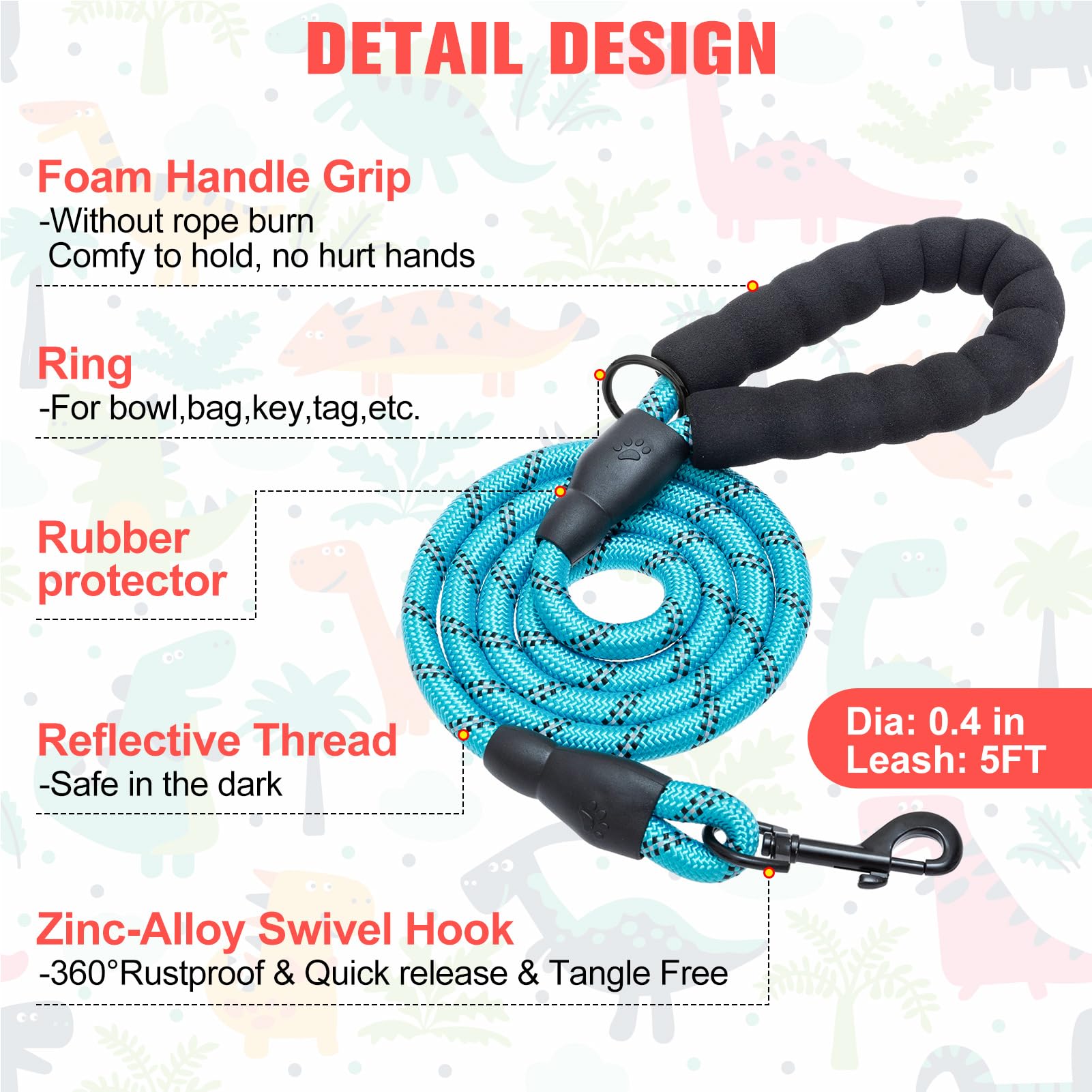 BEAUTYZOO no-pull escape-proof design supports controlled, comfortable leash training sessions.
