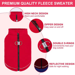 BEAUTYZOO fleece vest zipper close-up shows safe fur protection during dressing.