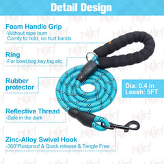 BEAUTYZOO harness reflective strip close-up for night visibility
