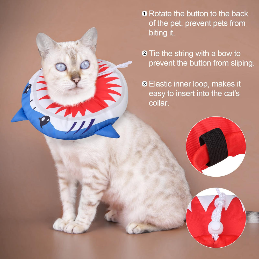 BEAUTYZOO lavado fácil collar para gatos, higiene rápida y sencilla.
