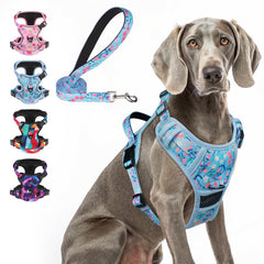 BEAUTYZOO No Pull Harness on a dog during walk for safer, relaxed outings.