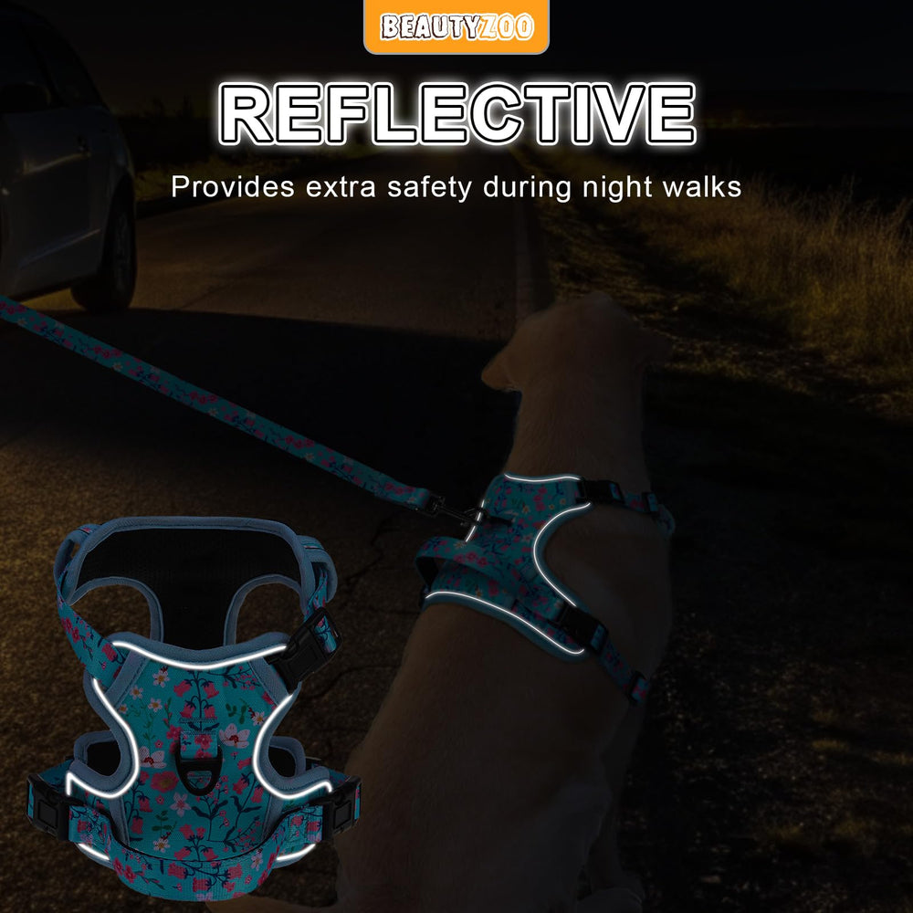 BEAUTYZOO four-adjustable-points deliver snug, growth-ready fit for dogs
