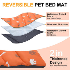 BEAUTYZOO outdoor dog bed includes a hanging loop for air drying after trips.