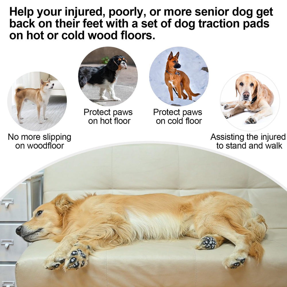 BEAUTYZOO ultra-thin paw pads keep dogs comfortable during all-day wear.