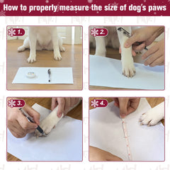 BEAUTYZOO paw protectors on hot pavement help guard paws during summer walks.