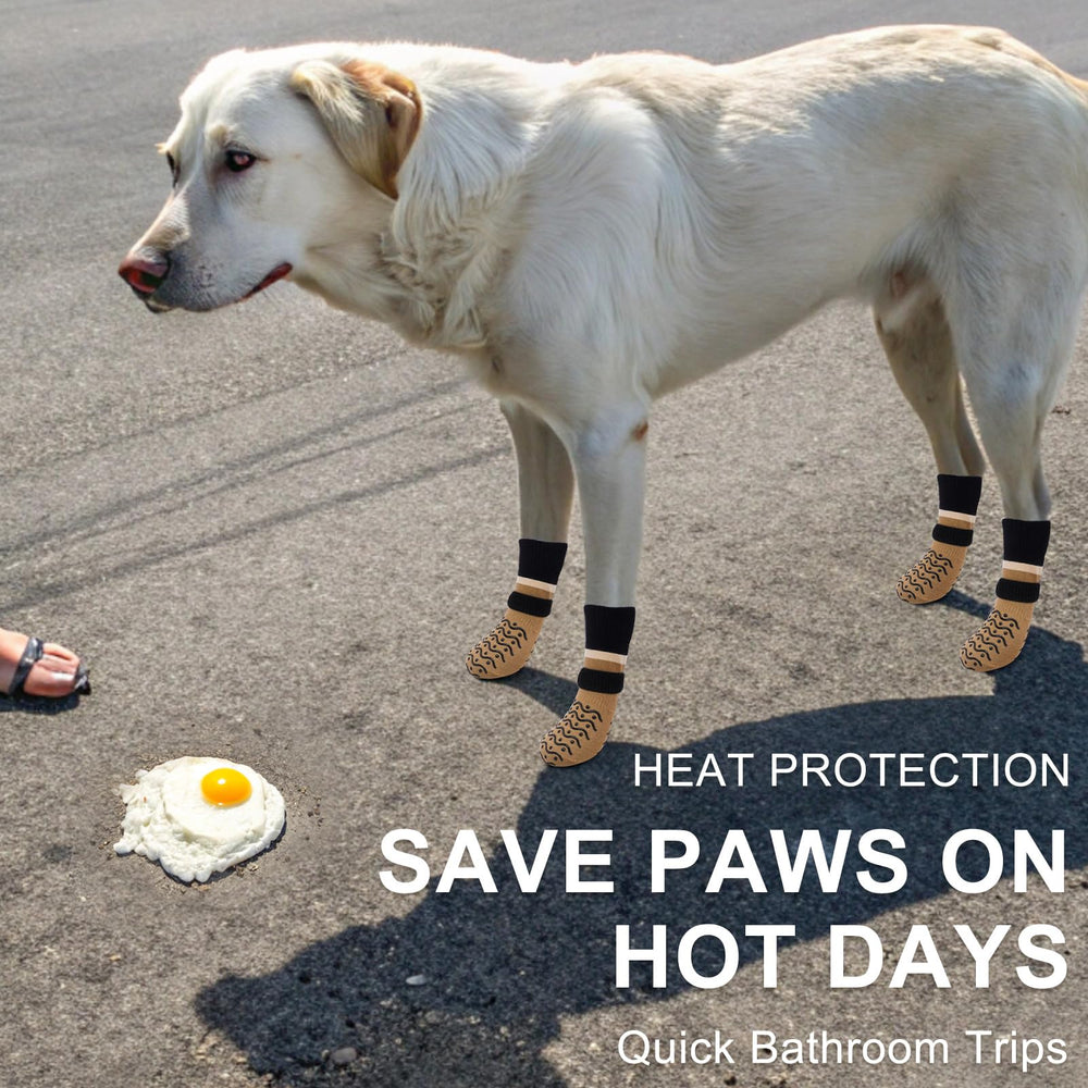 Protectores de patas BEAUTYZOO para exteriores, resguardan contra clima.