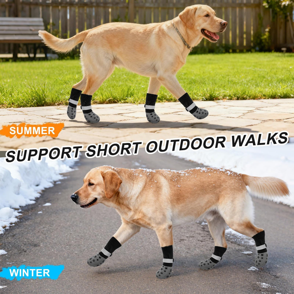 BEAUTYZOO senior-friendly traction socks support stability on slippery floors.