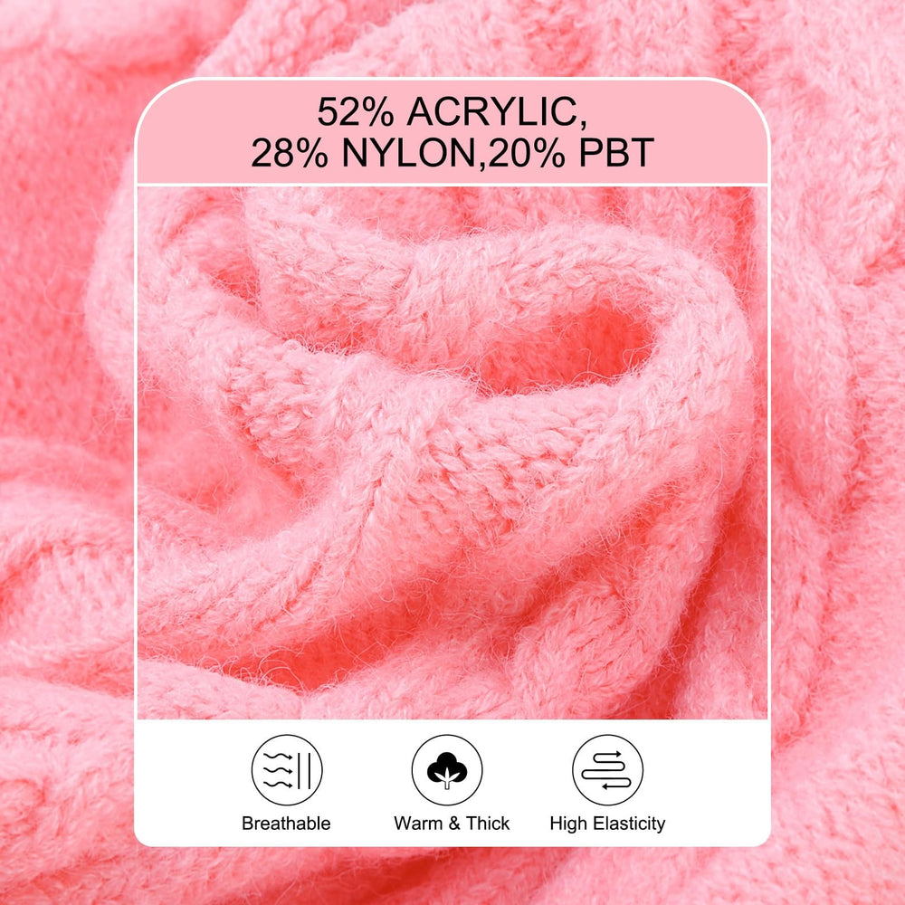 BEAUTYZOO small dog sweater chest view highlights snug chest coverage during cold walks.