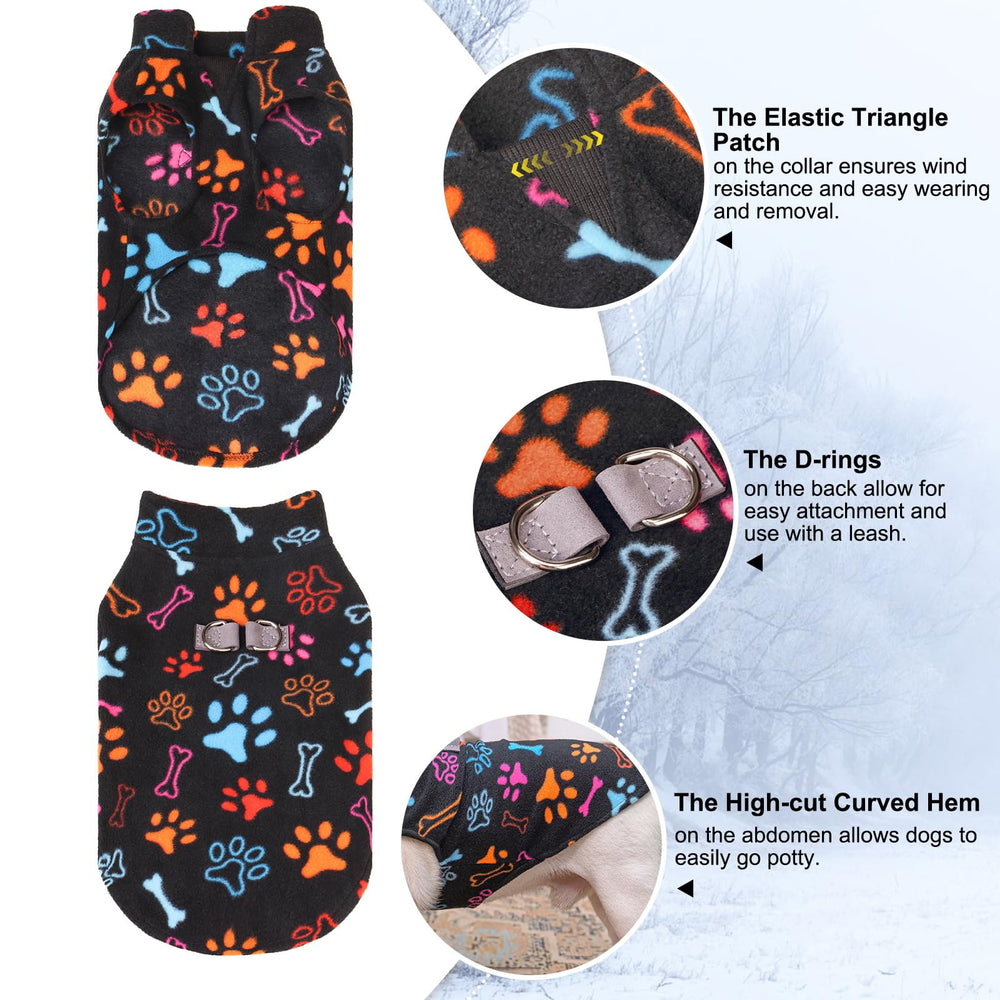 BEAUTYZOO soft fleece close-up shows warm, comfortable insulation for small dogs