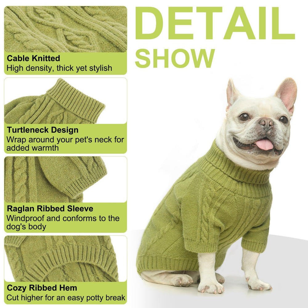 BEAUTYZOO Small Dog Sweater close-up of fabric highlights soft Arctic Fleece comfort.
