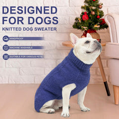BEAUTYZOO small dog sweater back leash hole enables simple, clean leash attachment