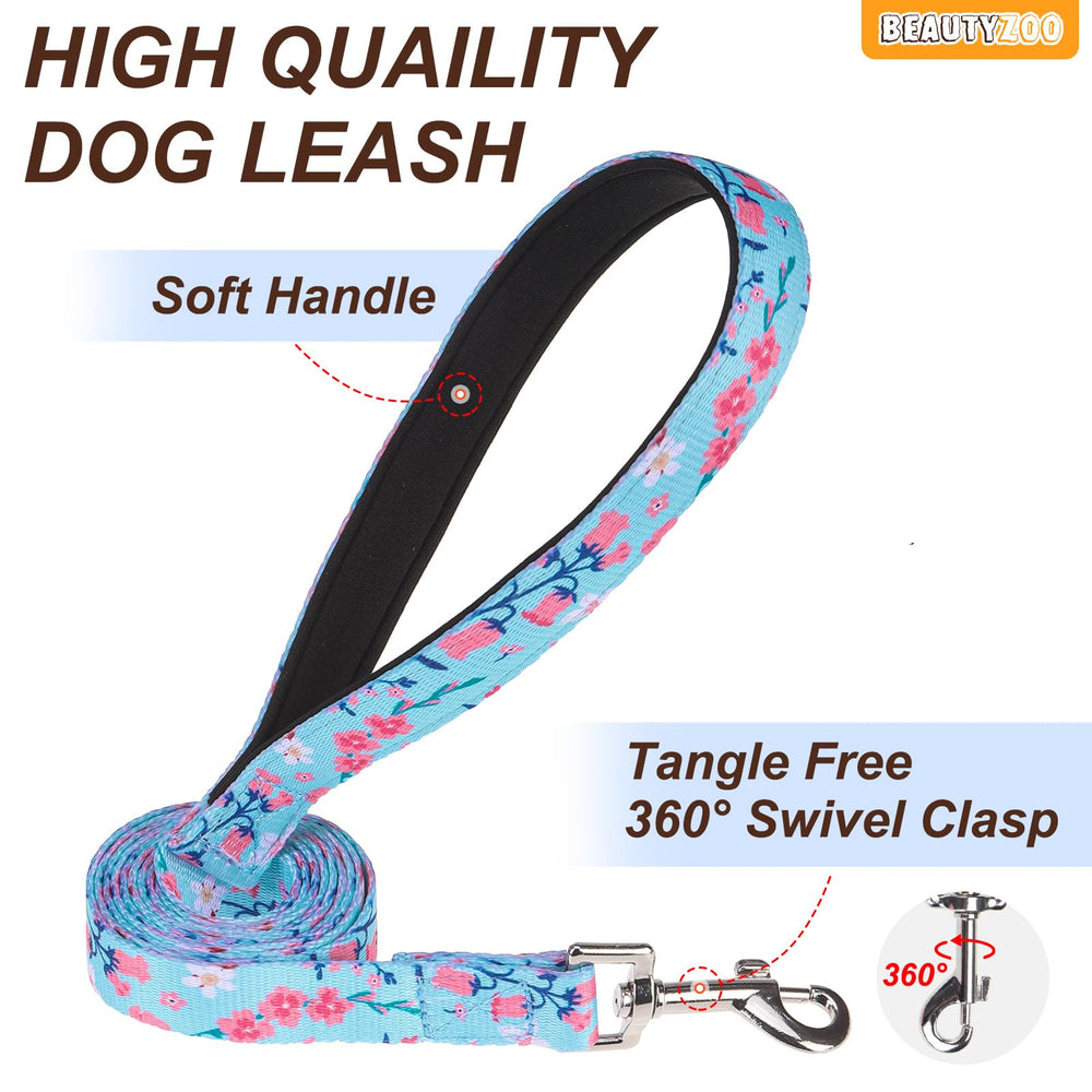BEAUTYZOO 360-degree swivel hook reduces tangling for smoother walks.
