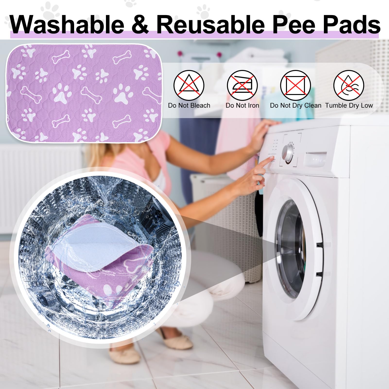 BEAUTYZOO travel-friendly pee pad keeps messes contained on the go.