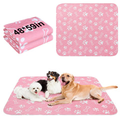 Beautyzoo washable dog pee pad pattern adds stylish decor for home use