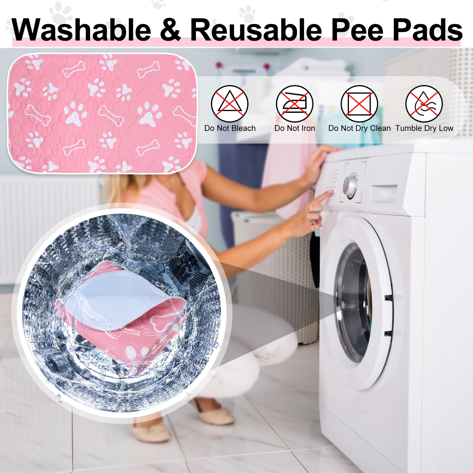 Beautyzoo two-pack pee pads offer cost-saving reusable training solutions