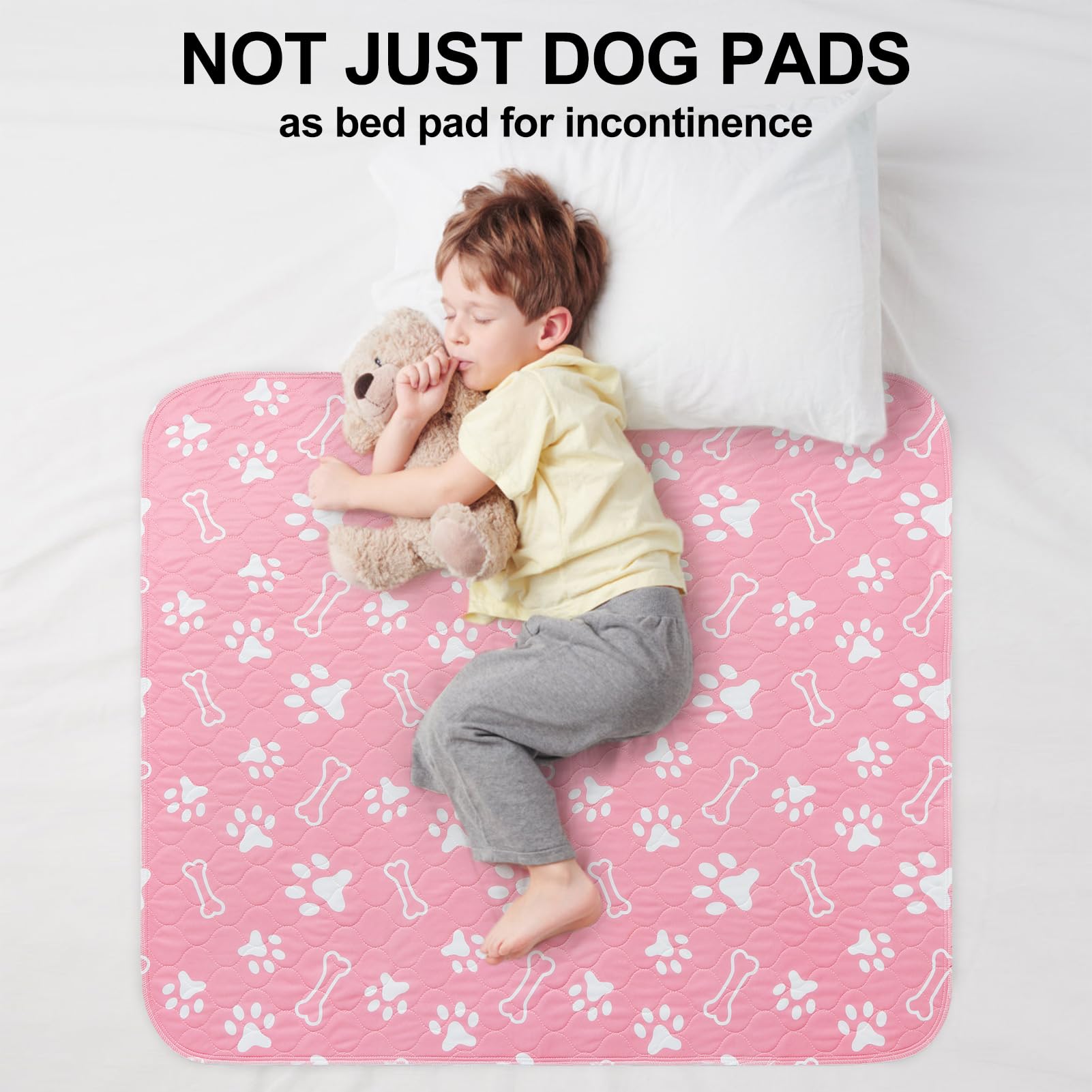 BEAUTYZOO washable pads after washing illustrate durable construction and repeated machine-wash performance.