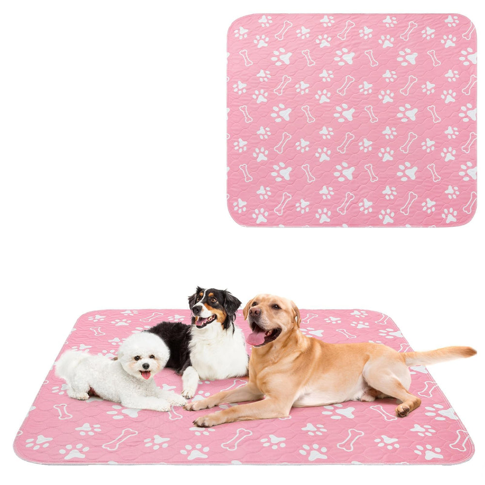 BEAUTYZOO Washable Pee Pads full coverage for big play areas and mess containment.