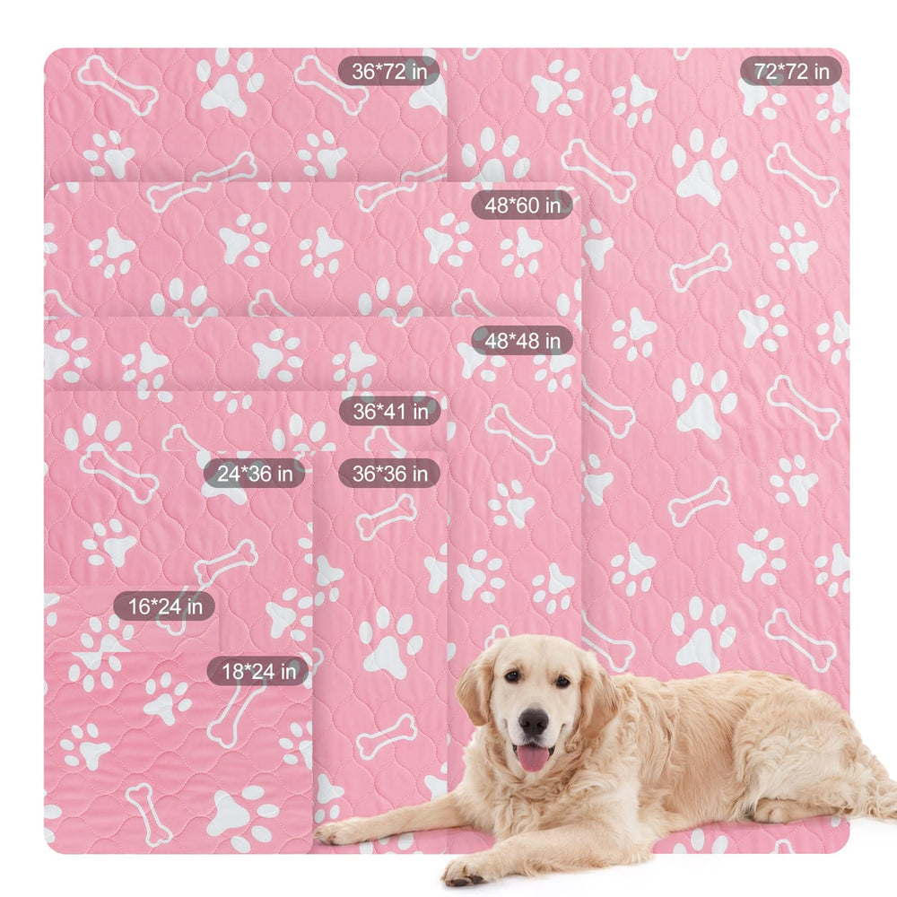 BEAUTYZOO Washable Pee Pads provide multipurpose protection in crates, travel, and playpens.
