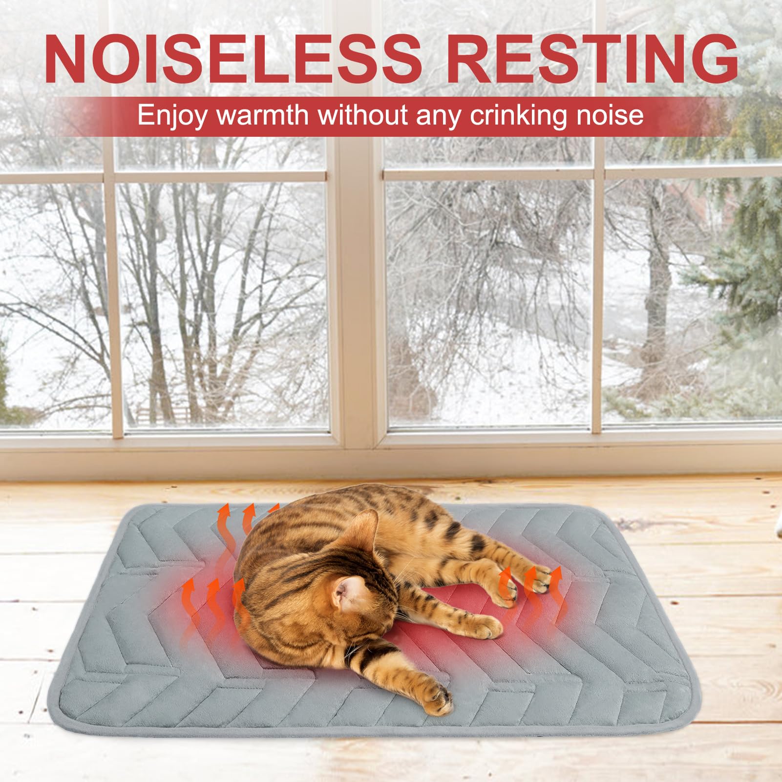 BEAUTYZOO washable thermal pad machine-washable for easy care