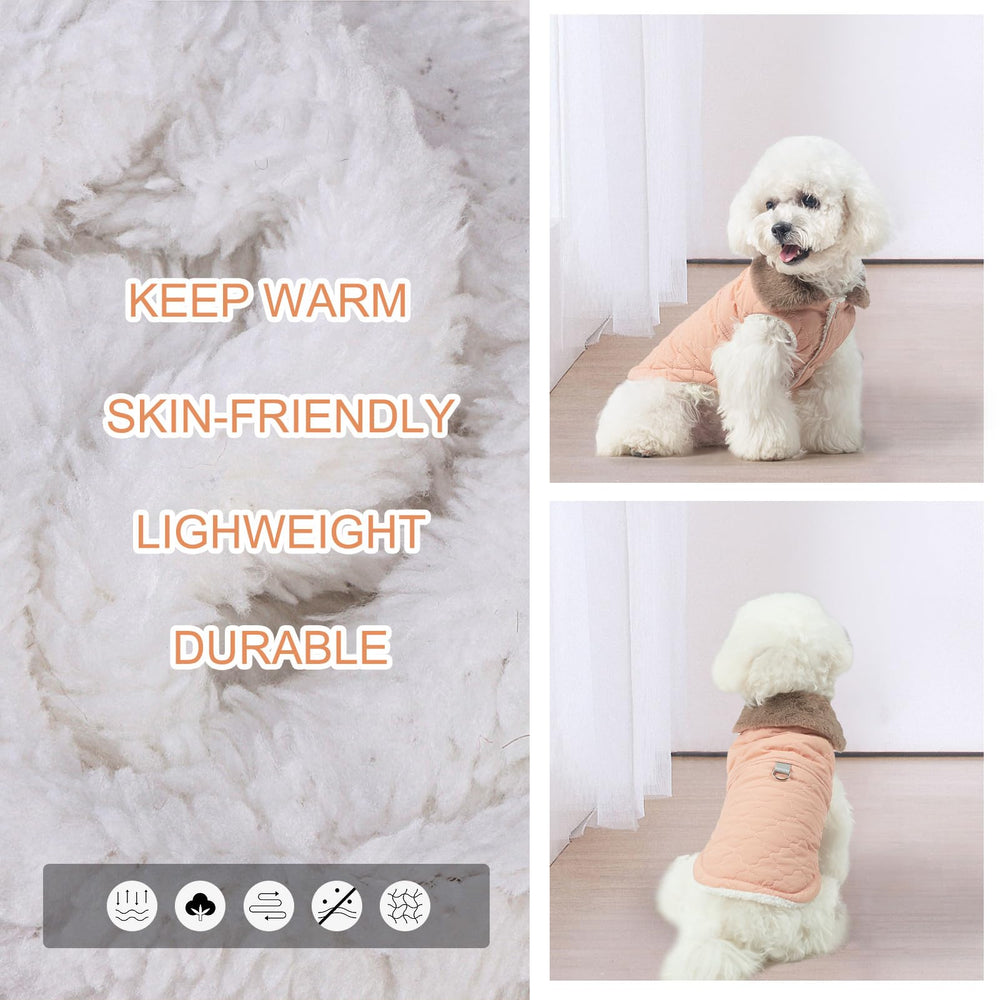 BEAUTYZOO Winter Dog Coat outer material showcases windproof and waterproof protection.