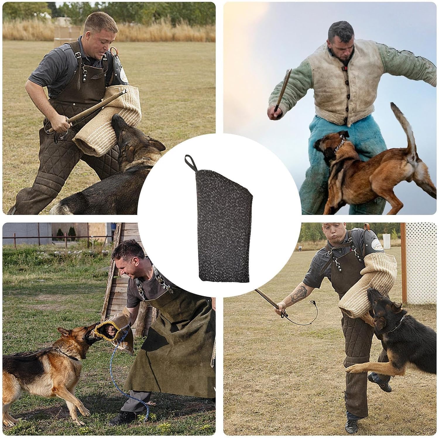 BEPOPWAVE high-quality nylon fiber sleeve protects forearm while enabling accurate bite surface