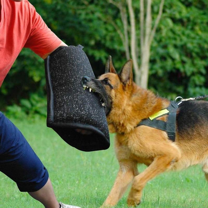 BEPOPWAVE dog bite sleeve front view showcasing a durable training surface