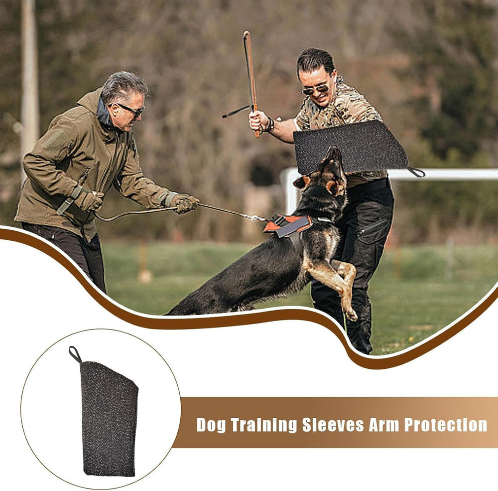 BEPOPWAVE dog bite sleeve durable fabric supports repeated drills with medium to large dogs