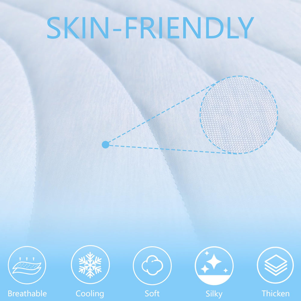 BECEMURU dog cooling mat machine-washable stitching detail demonstrates easy cleaning.