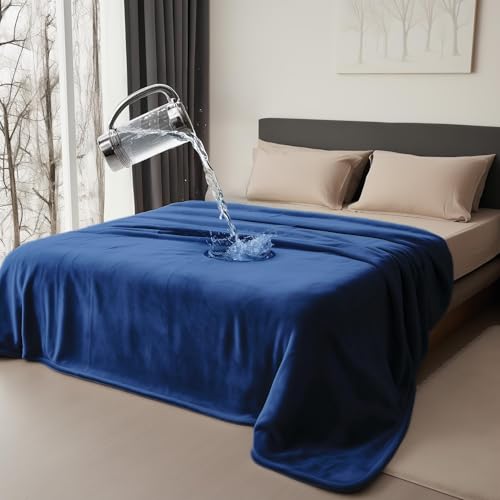 Bedding Aid king-size waterproof blanket shields beds from spills and accidents.
