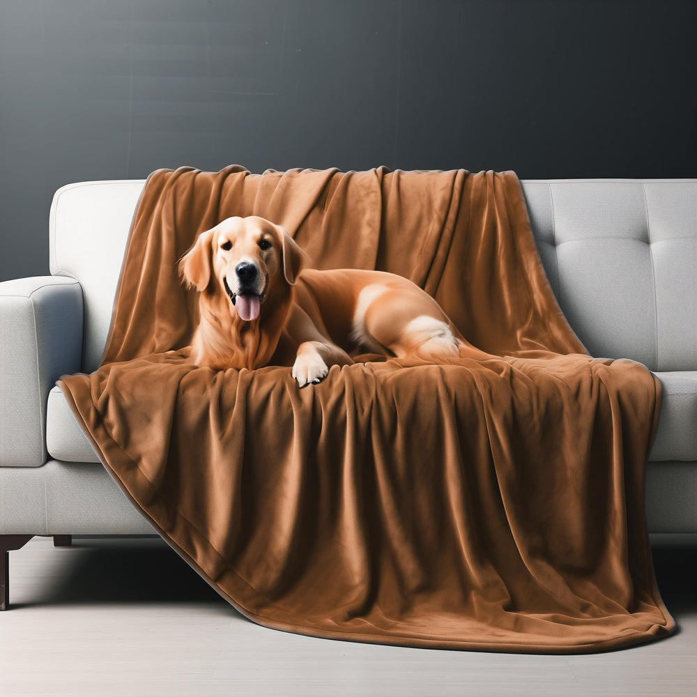Bedding Aid machine washable throw blanket remains soft after washing.