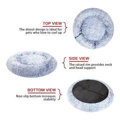 Bedfolks Donut Bed non-slip bottom keeps it steady