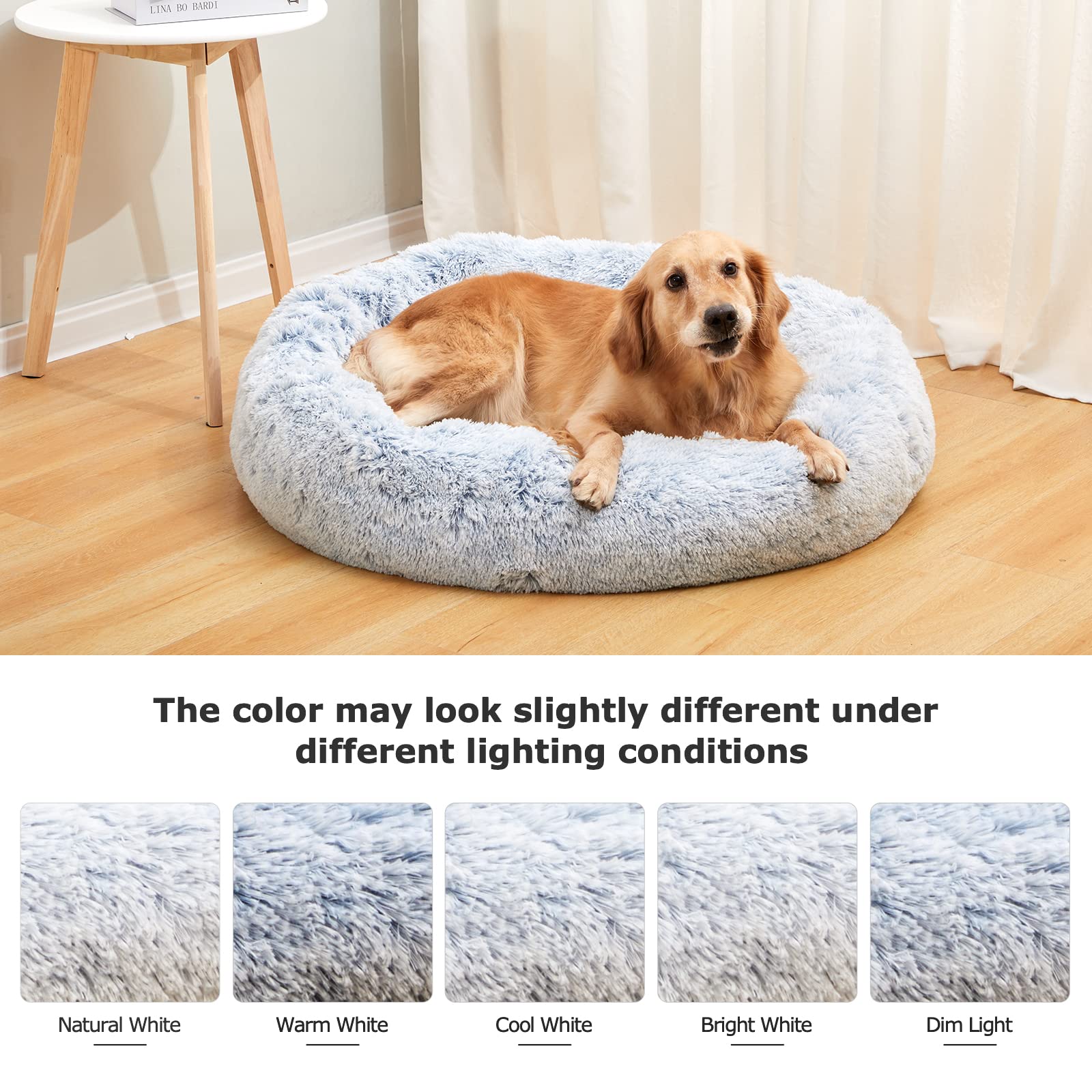 Bedfolks-easy-care-dog-bed-washable-cover facilitates simple maintenance.