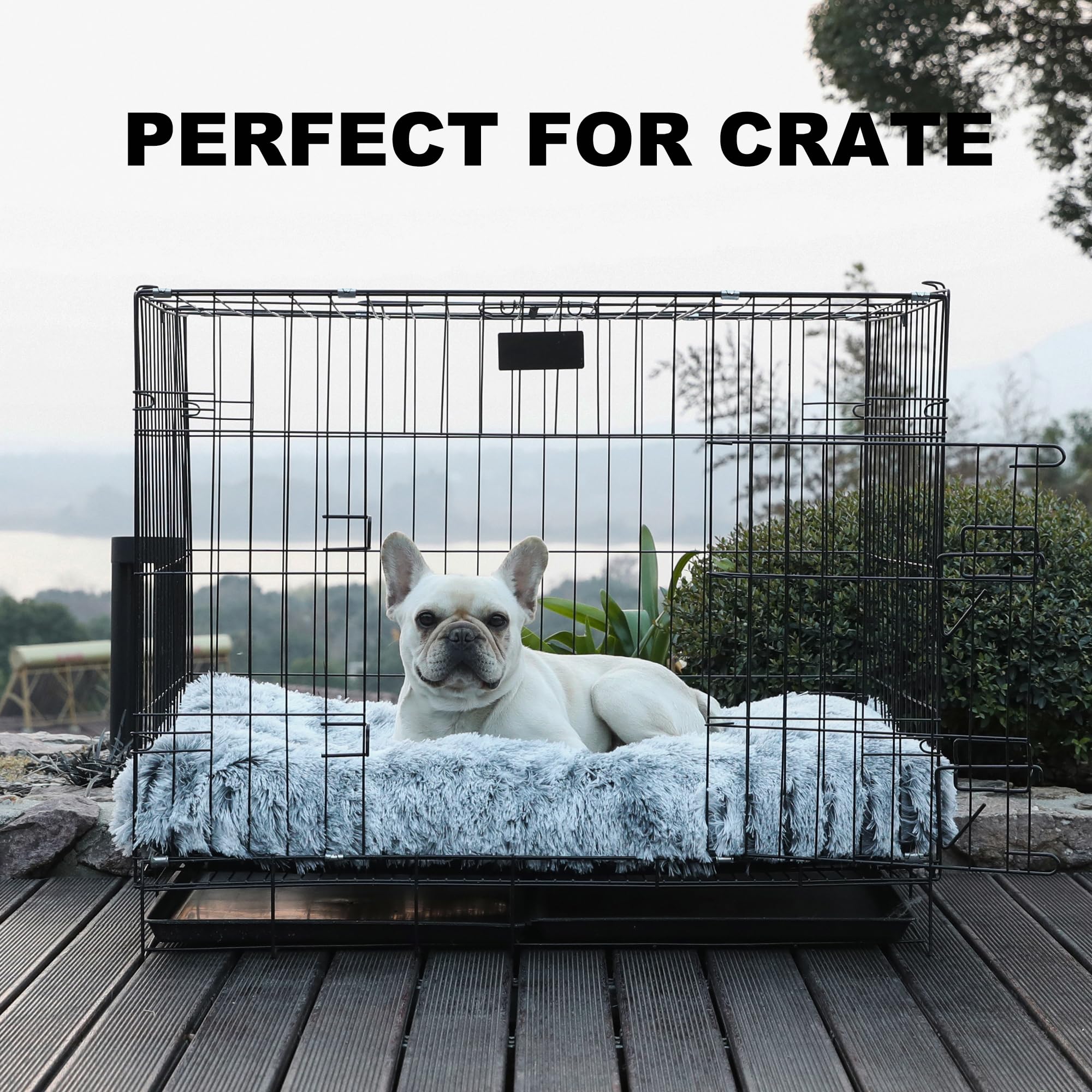 Bedfolks removable cover dog bed demonstrates easy machine washing and flexible fill adjustment