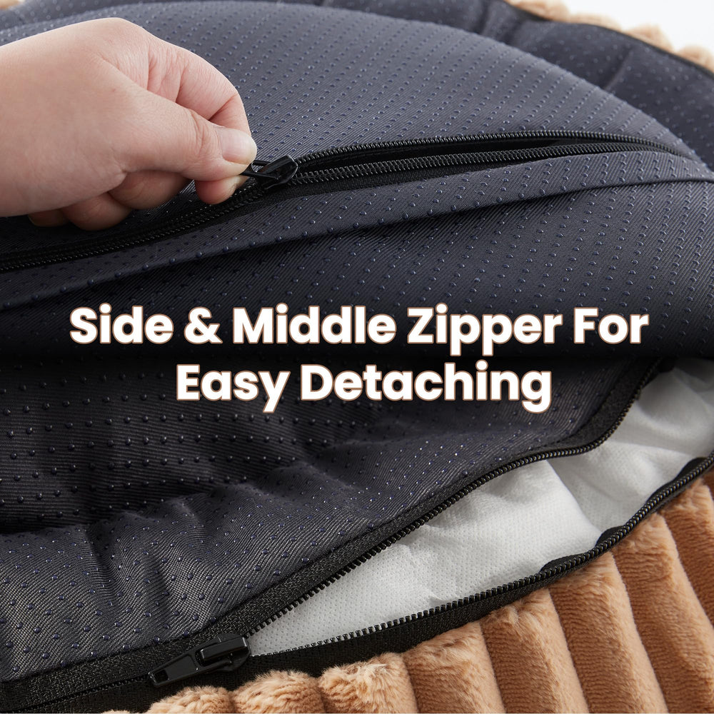 BedStill donut bed tear-resistant base for lasting durability
