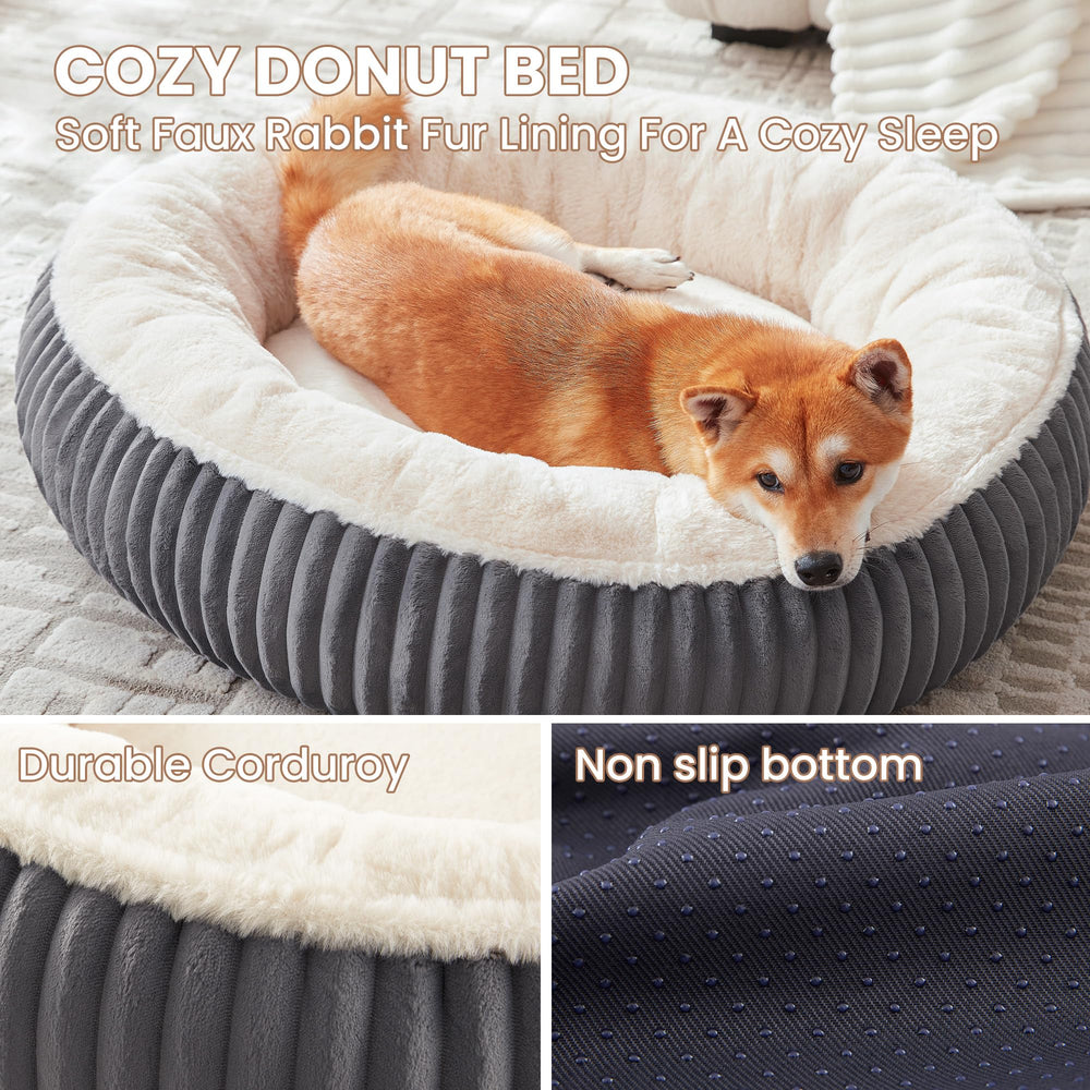 BedStill removable cover dog bed shows easy-clean design for busy households.