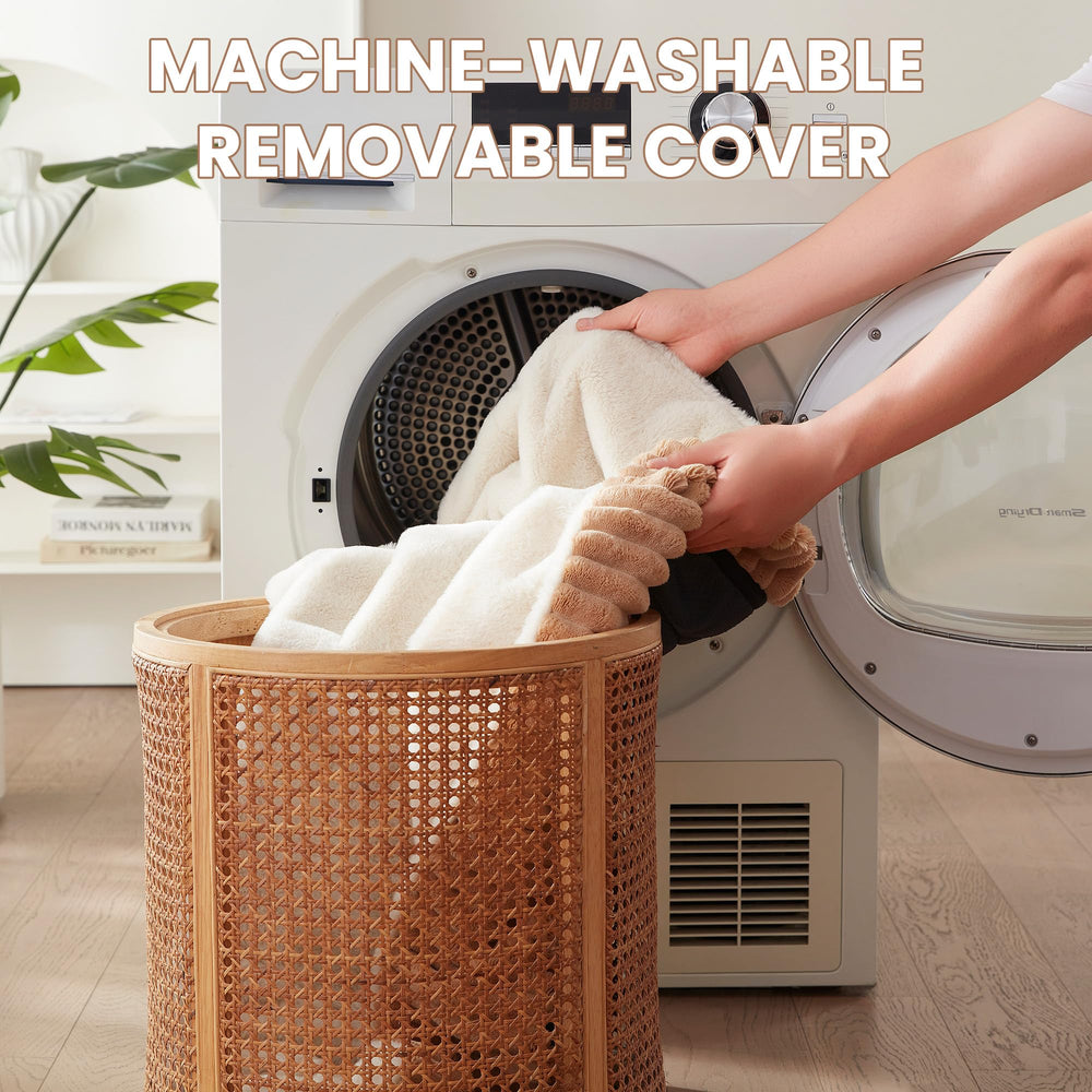 BedStill washable cover detail emphasizes convenient maintenance for a fresh space