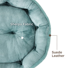 Bedsure bed features non-slip bottom for stable placement on floors.