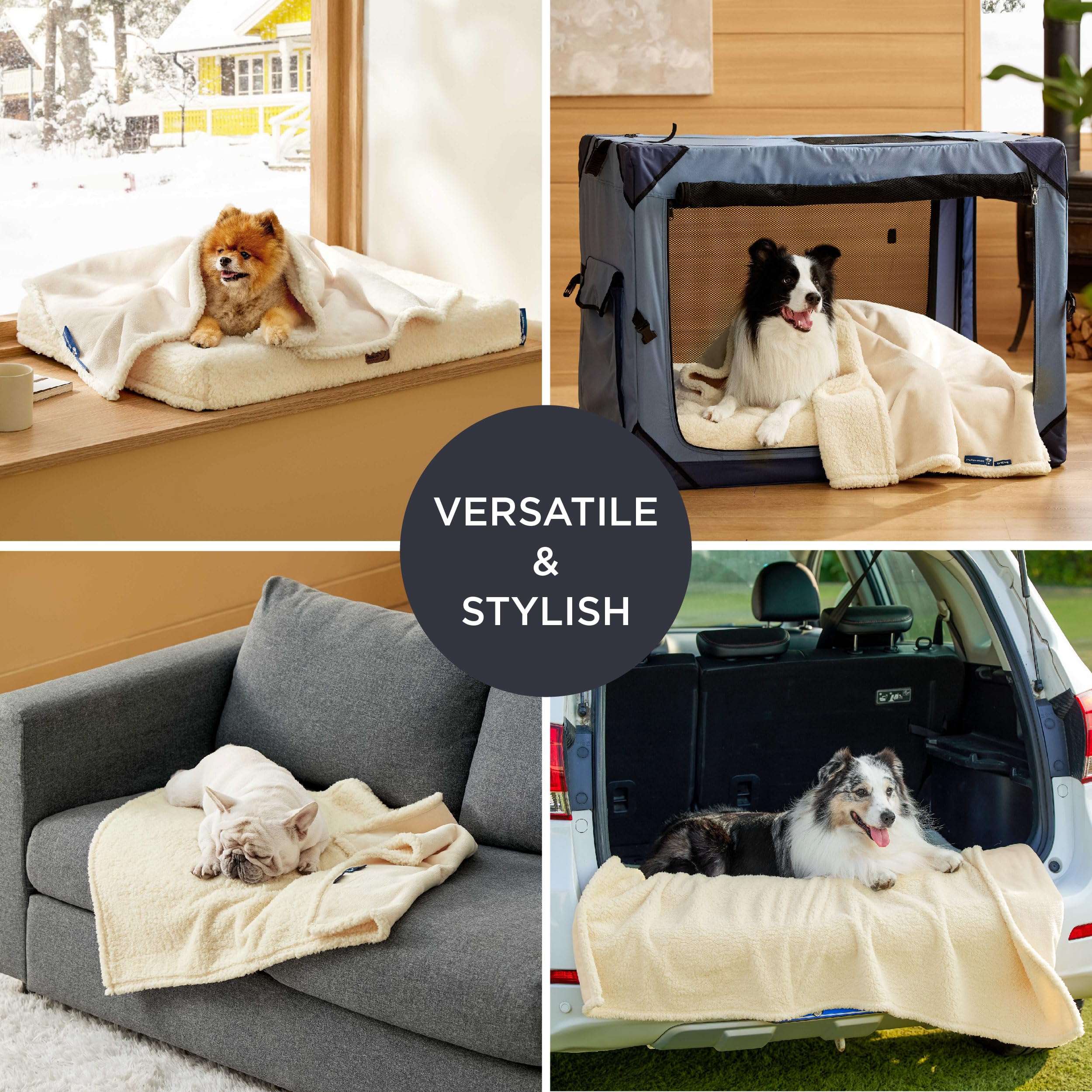 Bedsure blanket is machine washable and easy to dry for busy homes