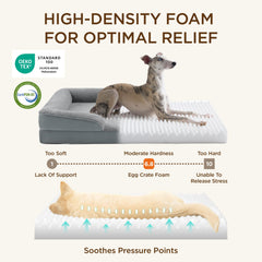 Bedsure bolster close-up illustrating head and neck support