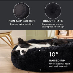 Bedsure calming dog bed anti-slip base keeps large pets secure on any floor