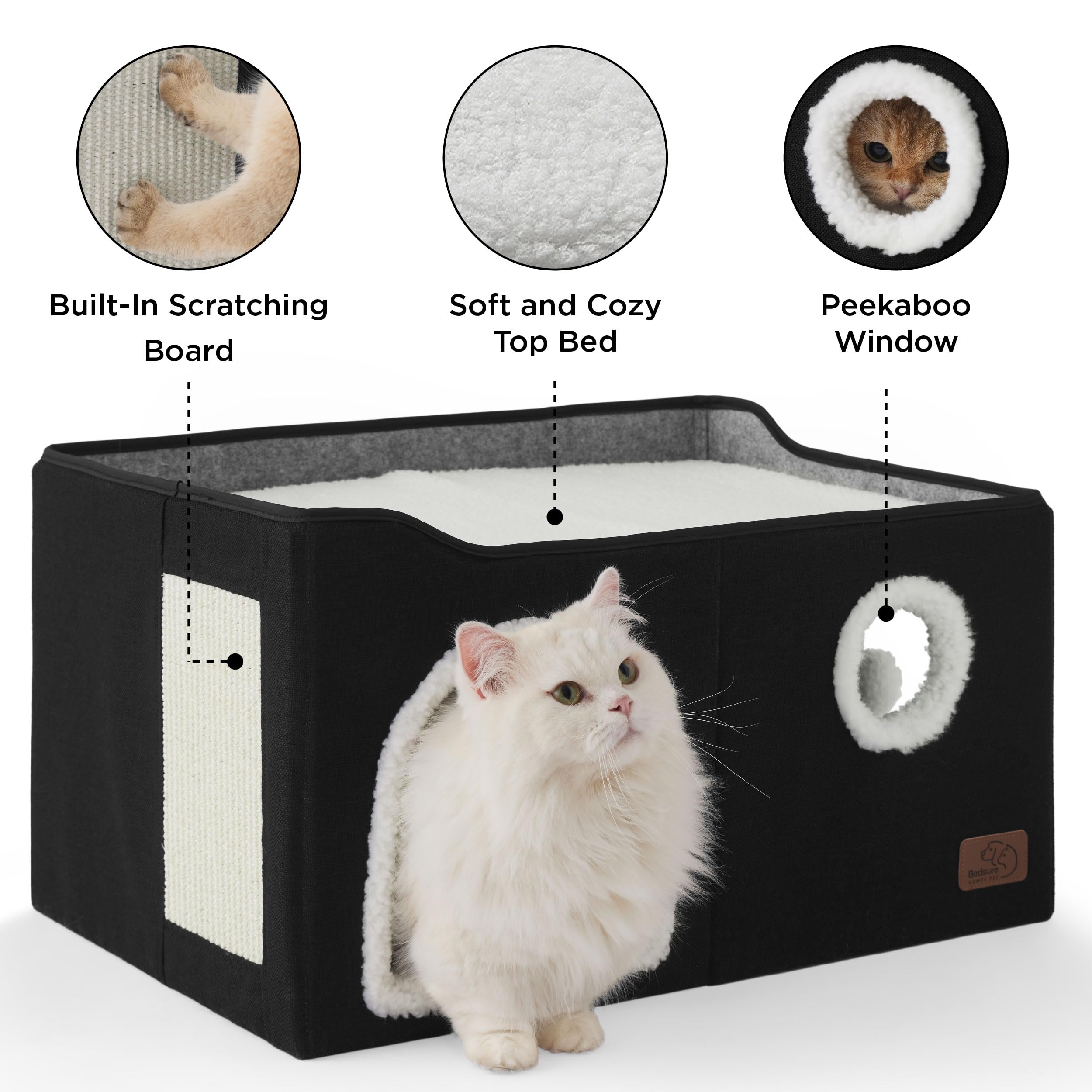 Bedsure plush hanging balls provide interactive fun and enrichment