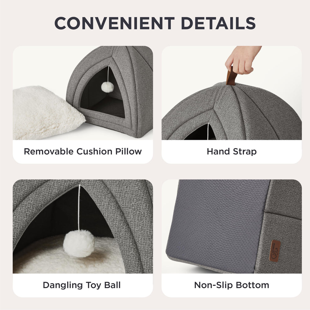 Bedsure removable cushion is machine-washable for easy cleaning