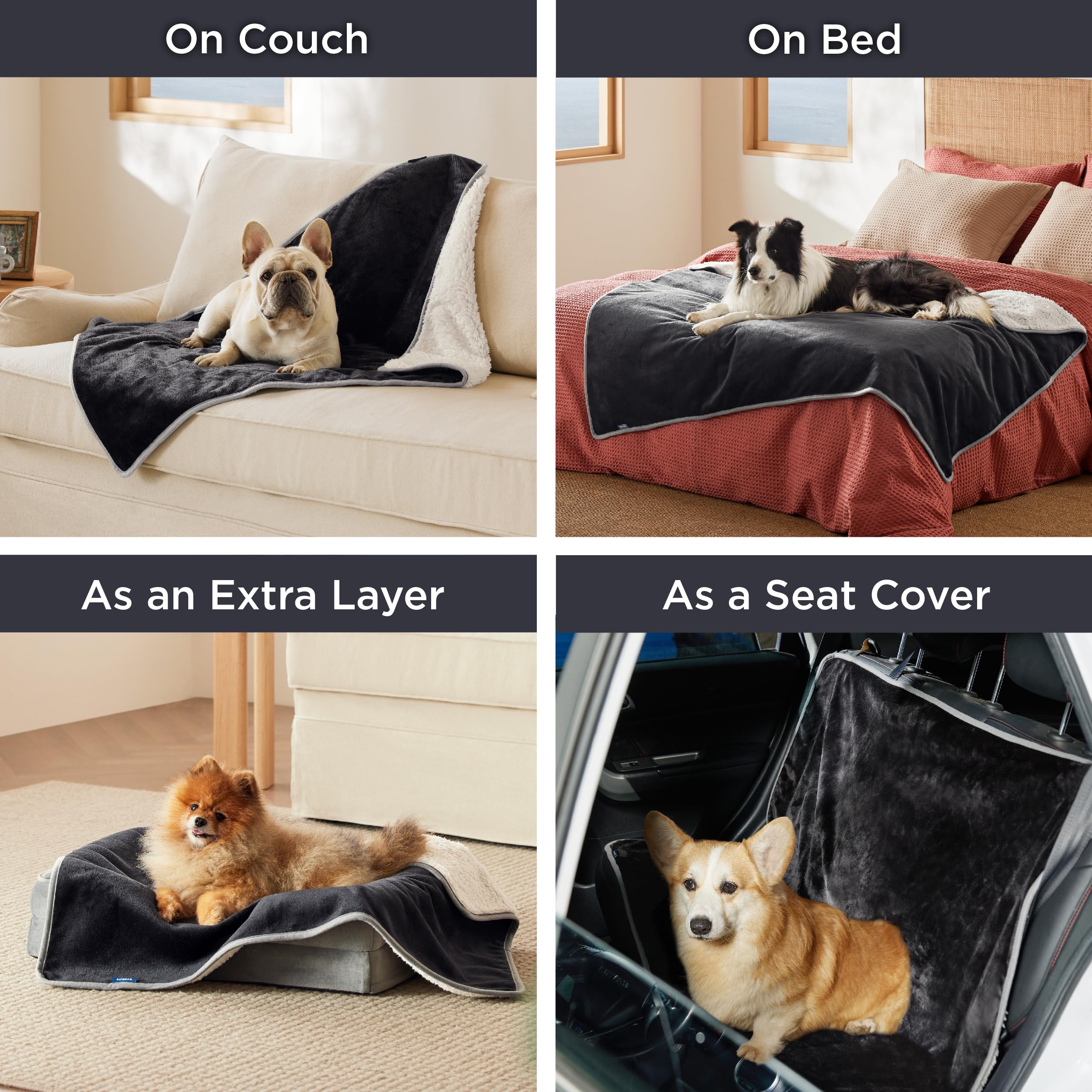 Bedsure cat blanket-edge-stitching close view demonstrates durable seams for daily lounging.