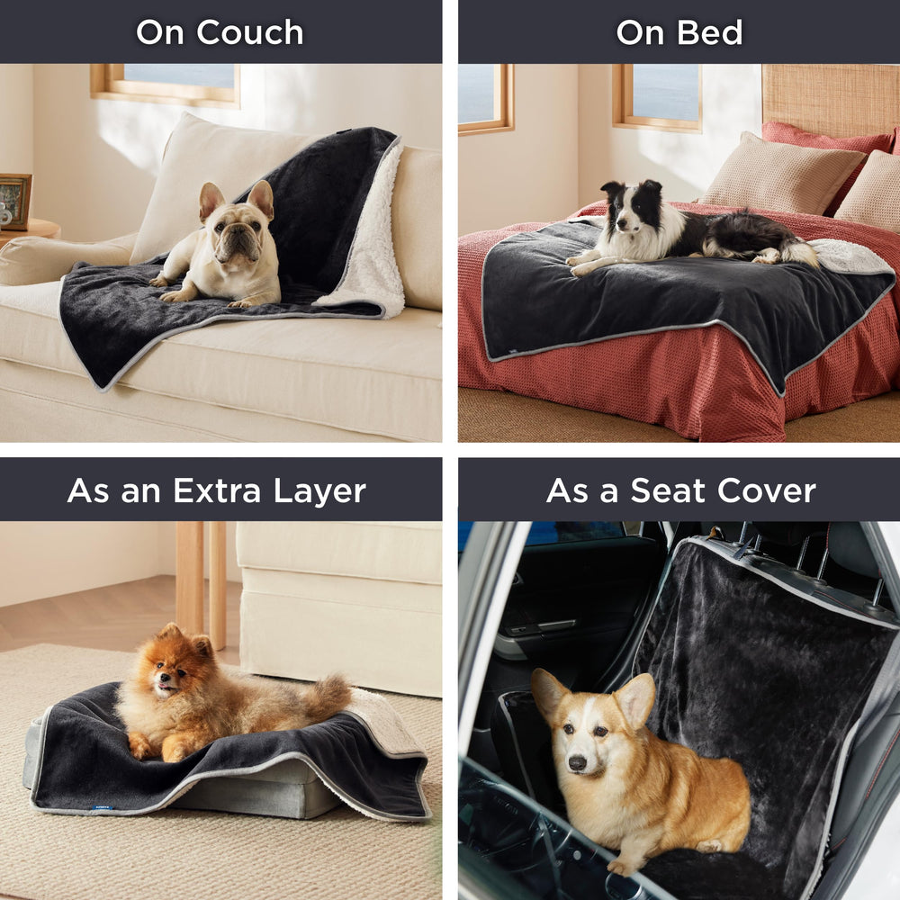 Bedsure cat blanket-edge-stitching close view demonstrates durable seams for daily lounging.