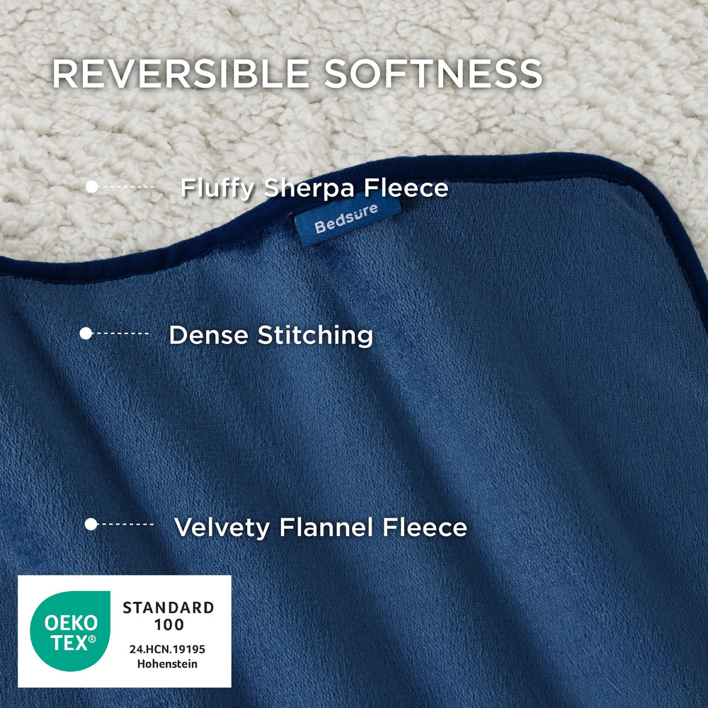 Bedsure cat blanket flannel-side texture emphasizes soft lounging